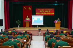 Đảng ủy Quân sự tỉnh Lạng Sơn: Học tập, quán triệt, triển khai thực hiện Nghị quyết Đại hội XIII của Đảng
